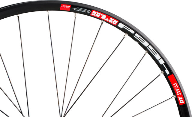 bc basic Mountain XT Disc Center Lock 27,5" Laufrad - schwarz/27,5" VR 15 mm Steckachse