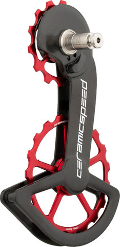 CeramicSpeed Sistema de engranajes OSPW Shimano Dura-Ace R9100 / Ultegra R8000-SS - red | 13 dientes (rueda guía), 19 dientes (rueda tensora)