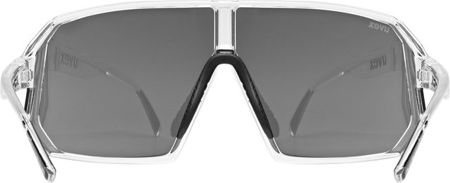 uvex lunettes de sport sportstyle 237 - clear/mirror silver