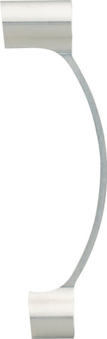Trickstuff CNC Disc Brake Adapter for 203 mm Rotors w/ Titanium Bolts - silver/203 mm/Post Mount
