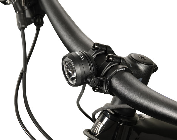 Lupine Cabezal de lámpara SL Nano Classic de bicicleta eléctrica con StVZO - negro | 1000