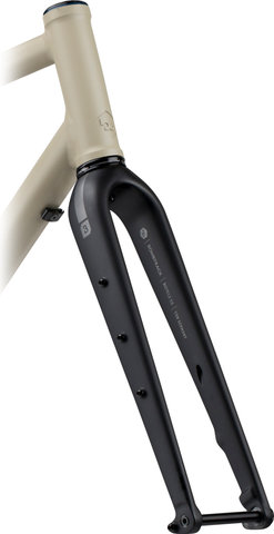 bc original Kit de Cadre Gravel Flint 28" - gris-beige | M | Axe Traversant 12 mm