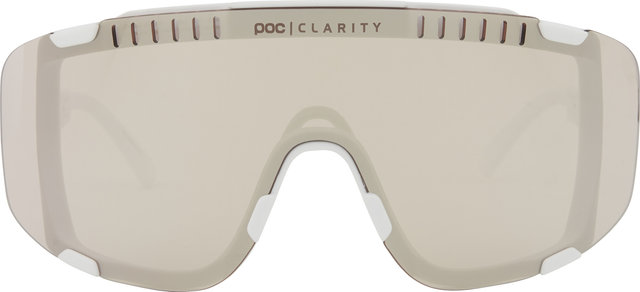 POC Gafas deportivas Devour Modelo 2024 - hydrogen white/clarity trail-partly sunny silver