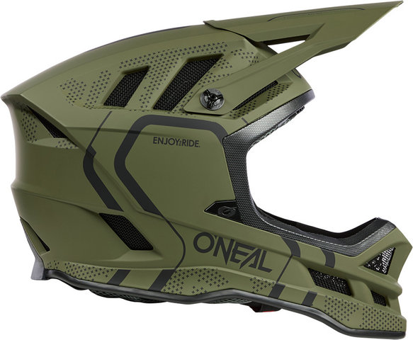 O'NEAL Blade Polyacrylite Full-Face Helmet - strike-olive-black | 55 - 56 cm