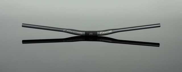 Renthal manillar V3 Fatbar Carbon Riser 800 mm, elevación 10 mm - carbon-gold | 800 mm
