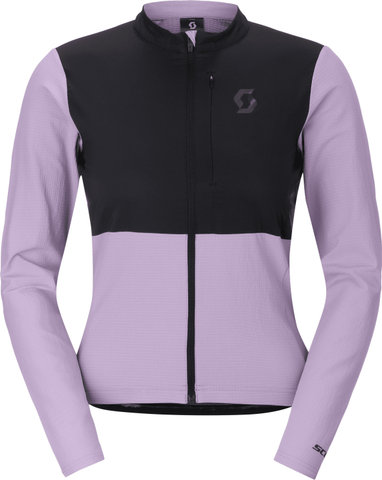 Scott Maillot de manga larga para damas Endurance Warm - sherbet purple-black | XS
