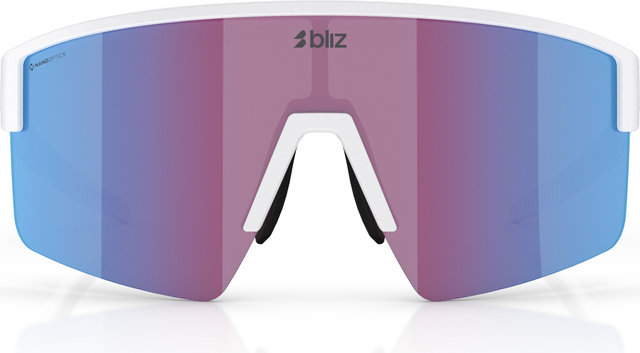 Bliz P004 Sports glasses - matte white | rose-violet-blue