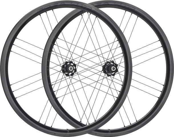 Campagnolo Bora WTO 35 C23 Disc Center Lock 28" Laufradsatz - schwarz/28"/142 mm/100 mm/Shimano Road/Non Boost/Non Boost