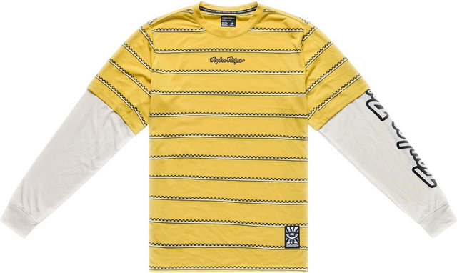 Troy Lee Designs Skyline Fakie Ride Stripe L/S Jersey - butter | S