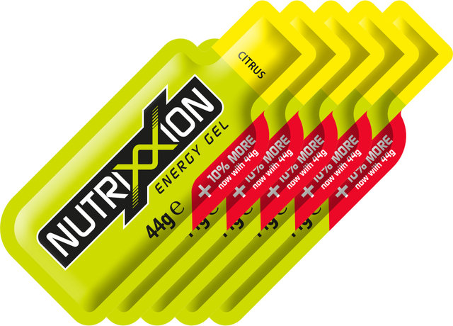 Nutrixxion Gel - 5 pièces - agrume/220 g