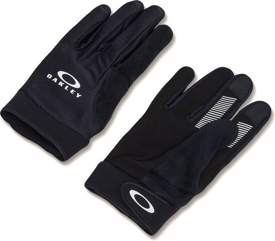 Oakley Gants VTT All Mountain à doigts longs - black-white/XXL