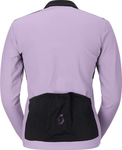 Scott Maillot de manga larga para damas Endurance Warm - sherbet purple-black | XS