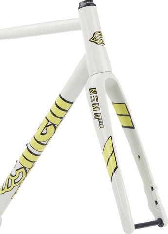 Cinelli Kit cadre Nemo TIG Route Disque II - oat milk/1 1/8" - 1,5" tapered/L/45 