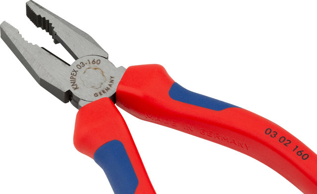 Knipex Alicates universales - rojo-azul