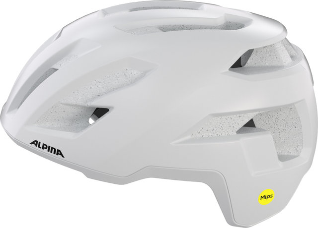Alpina Taunus Gravel MIPS Helm - white matt | 52 - 56 cm