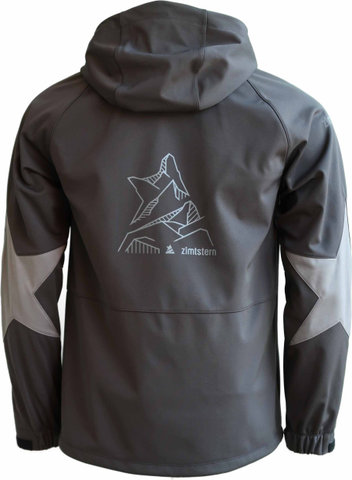 Zimtstern Chaqueta Shelterz Softshell - pirate black gun metal | M