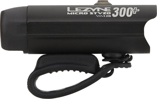 Lezyne Micro 300+ LED Frontlicht mit StVZO-Zulassung - satinschwarz/300