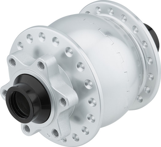 SON Hub dynamo - silver-anodised/36 hole