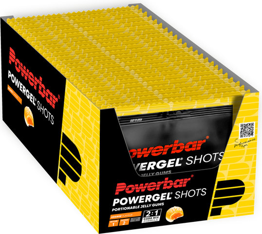 Powerbar PowerGel Shots Fruchtgummis - 24 Beutel - orange