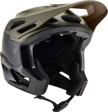 Fox Head Casque Dropframe Pro MIPS - runn-olive green/51 - 55 cm