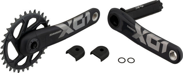 SRAM Juego de bielas X01 Eagle SuperBoost+ DUB DM 12 velocidades Carbon - lunar-polar/170,0 mm