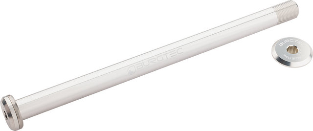 Burgtec Eje pasante trasero para Santa Cruz V10 - rhodium silver/157 mm