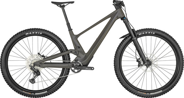 Scott Genius 920 Carbon 29" Mountain Bike - raw carbon gloss-brushed silver/160 mm/29"/L