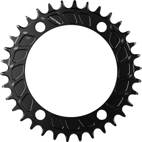 Rotor ROUND-RING MTB Kettenblatt 1-fach - schwarz | 34 | 34 Z