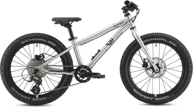 EARLY RIDER Bicicleta para niños Seeker 20" - brushed | 110,0mm | 38 mm | 20"