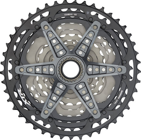 Shimano Cassette XTR CS-M9101-12 de 12 velocidades - negro-plata/10-45