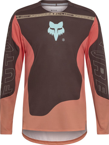 Fox Head Maillot Flexair Elevated L/S - cocoa/S