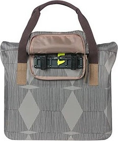 Basil Elegance bicycle shopper - chateau taupe/20 l