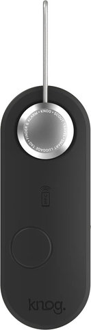 Knog Étiquette intelligente pour bagage Scout Travel Alarm+Finder - schwarz silber