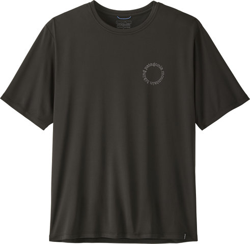 Patagonia Capilene Cool Daily Shirt - Spoke Stencil - black | XL
