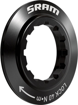 SRAM Center Lock Verschlussring mit Innenverzahnung - black