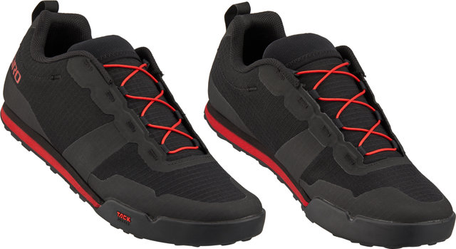 Giro Tracker Fastlace MTB Shoes - black-bright red/42/42