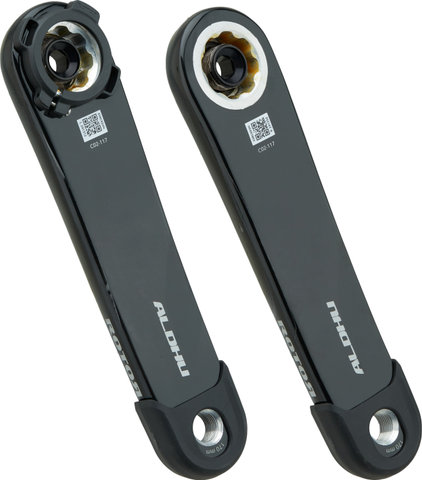 Rotor Pédalier ALDHU Carbone Gravel Q-Ring 46/30 11 vitesses - noir/170,0 mm/30-46