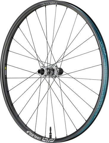 e*thirteen Sylvan Sidekick Pro Flux 54 Carbono 28 agujeros Rueda trasera 29" - black | 148 mm | 29" | sólo rueda trasera | Shimano MTB | sólo rueda trasera | Boost