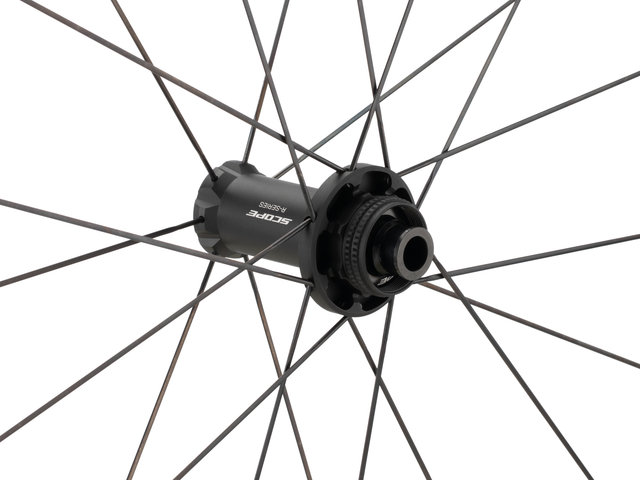 Scope Cycling R4.A Disc Centre-Lock 28'' Wheelset - white | 100 mm | Shimano Road | 28" | 142 mm