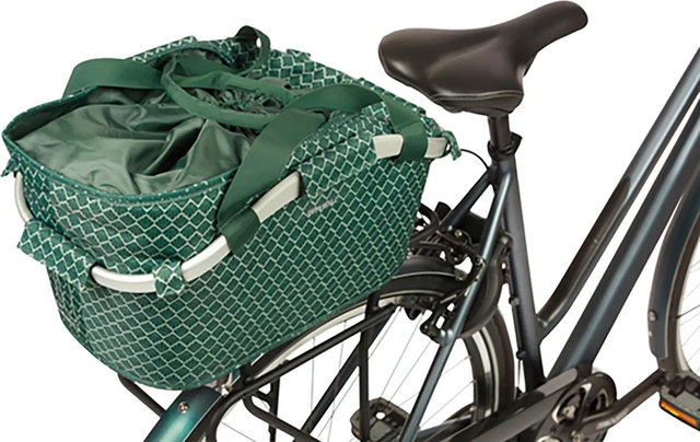 Basil Flair Carry All MIK Cesta de bicicleta - verde/18 