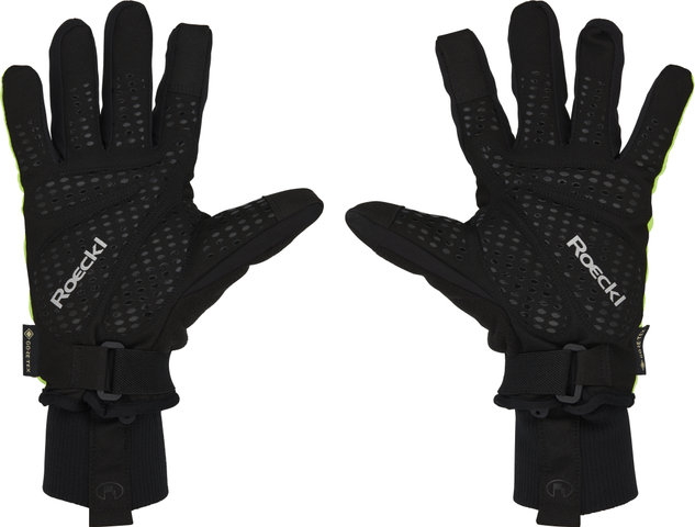 Roeckl Guantes de dedos completos Rocca 2 GTX - fluo yellow/8
