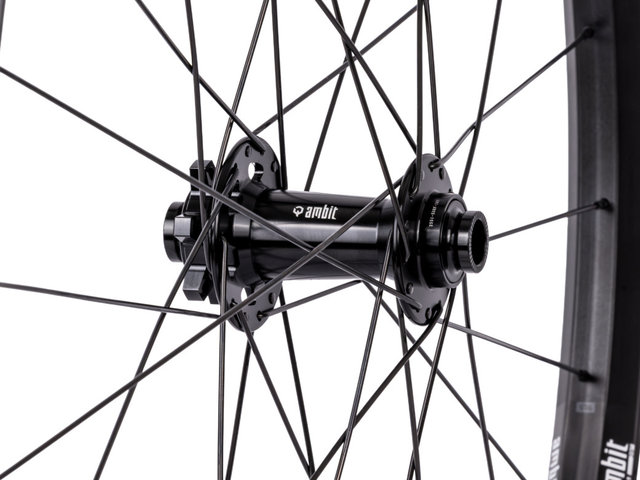 Ambit Components Roue Realm Enduro 29" avant - schwarz | 29" | roue avant uniquement | roue avant uniquement | 110 mm | Boost