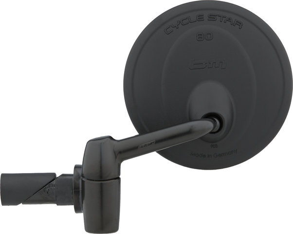 busch+müller Cycle Star Rückspiegel 80 mm - schwarz/Innenlenker schmal