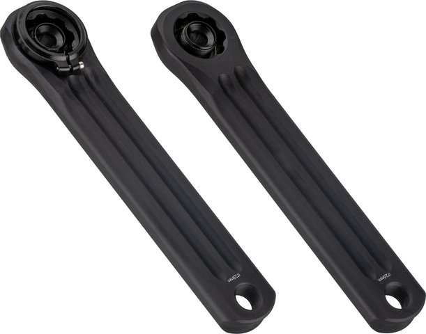 Rotor VEGAST Kurbelgarnitur mit Direct Mount Spidering, noQ - anthrazit | 172,5 mm 36-52 Offset
