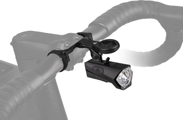 Topeak PowerLite Combo 70 Beleuchtungsset mit StVZO-Zulassung - schwarz-rot