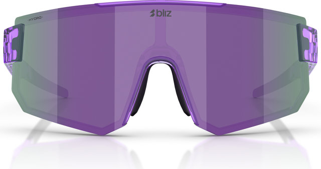 Bliz P005 Sports Glasses - transparent purple | purple mirror
