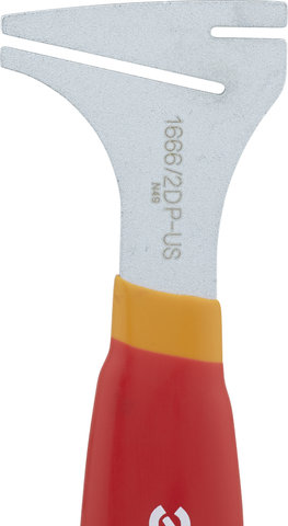Unior Bike Tools Herramienta de alineación de discos de frenos 1666/2DP - red