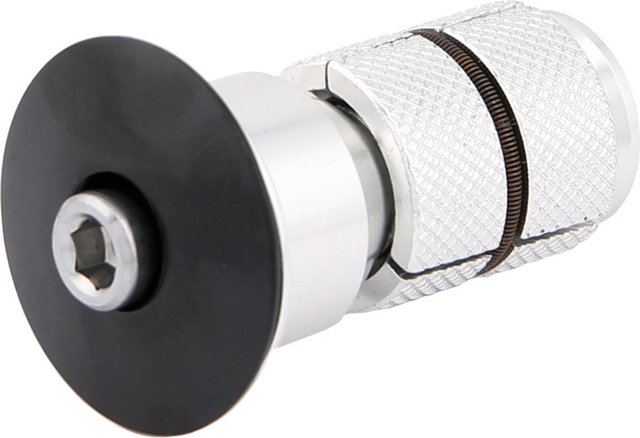 CONTEC Coal Cone Top Cap, Aluminium - black