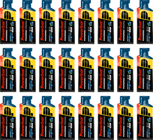 Powerbar PowerGel Original - 24 Stück - black currant - caffeine