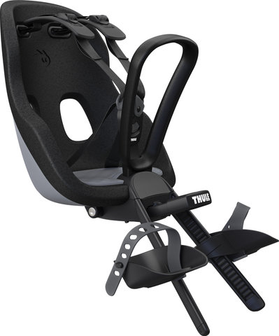 Thule Siège de Vélo pour Enfant Yepp Nexxt 2 Mini pour Tube de Direction - monument grey